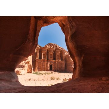 Lais Puzzle - Höhle und Kloster ad - dier in den Wüstenbergen von Jordanien in der antiken Stadt Petra - 1.000 Teile