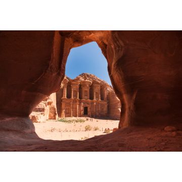 Lais Puzzle - Höhle und Kloster ad - dier in den Wüstenbergen von Jordanien in der antiken Stadt Petra - 2.000 Teile