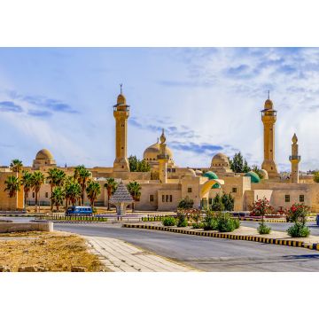 Lais Puzzle - Jordanien, Stadt Al Karak oder Kerak. Blick auf die schöne Moschee - 1.000 Teile