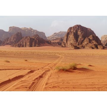 Lais Puzzle - Wüste Wadi Rum, Jordanien. Das Tal des Mondes. Roter Sand, Berge und Dunst - 1.000 Teile