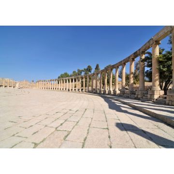 Lais Puzzle - Ovaler Platz im römischen Jerash, Jordanien - 1.000 Teile