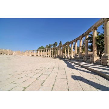 Lais Puzzle - Ovaler Platz im römischen Jerash, Jordanien - 2.000 Teile