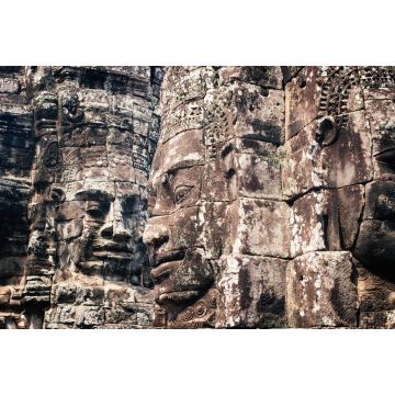 Lais Puzzle - Gesichter des Bayon-Tempels, Angkor, Kambodscha - 2.000 Teile