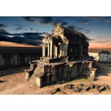 Lais Puzzle - Kambodscha, Siem Reap - Angkor Wat, einer der Tempel innerhalb der Angkor Wat-Anlage bei Sonnenuntergang - 1.000 Teile