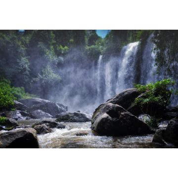 Lais Puzzle - Wasserfall am Phnom Kulen, Siem Reap, Kambodscha - 2.000 Teile