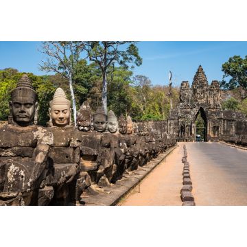 Lais Puzzle - Kambodscha - Angkor - Südtor von Angkor Thom - 2.000 Teile