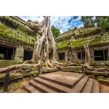 Lais Puzzle - Alter buddhistischer Khmer-Tempel in Angkor Wat, Kambodscha.Ta Prohm Prasat - 1.000 Teile