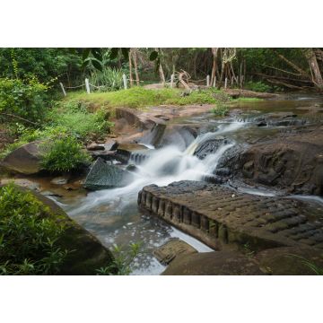 Lais Puzzle - Die Kulisse des Kbal Spean, des geheimnisvollen Wasserfalls im Kulen-Gebirge des alten Khmer-Reiches in der Provinz Siem Reap in Kambodscha - 1.000 Teile