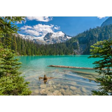 Lais Puzzle - Majestätischer Bergsee in Kanada. Upper Joffre Lake Trail Ansicht - 1.000 Teile