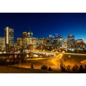 Lais Puzzle - Calgary Downtown Skyline kurz nach Sonnenuntergang - 1.000 Teile