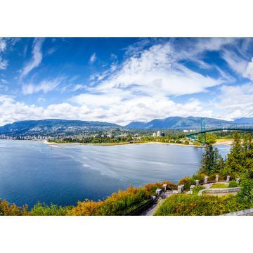Lais Puzzle - Skyline von Vanouver am Prospect Point im Stanley Park, Kanada - 1.000 Teile