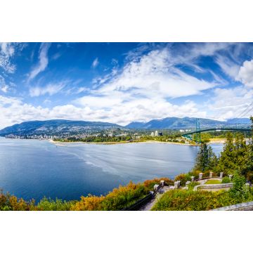 Lais Puzzle - Skyline von Vanouver am Prospect Point im Stanley Park, Kanada - 2.000 Teile