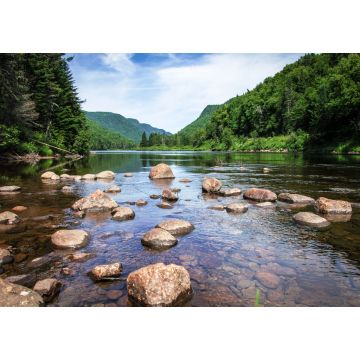 Lais Puzzle - Panoramablick auf den Jacques Cartier River, Jacques Cartier National Park, Quebec - 1.000 Teile