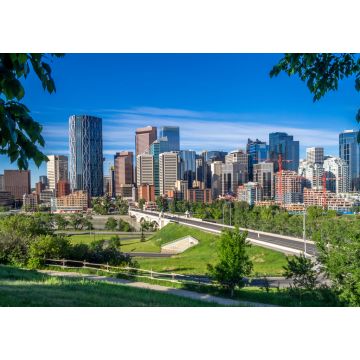 Lais Puzzle - Die Skyline von Calgary an einem schönen sonnigen Tag - 1.000 Teile