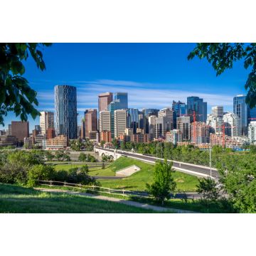 Lais Puzzle - Die Skyline von Calgary an einem schönen sonnigen Tag - 2.000 Teile
