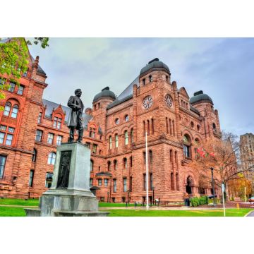 Lais Puzzle - Sir Oliver Mowat-Statue am Ontario Legislative Building in Toronto, Kanada - 1.000 Teile