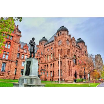 Lais Puzzle - Sir Oliver Mowat-Statue am Ontario Legislative Building in Toronto, Kanada - 2.000 Teile