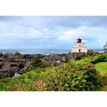 Lais Puzzle - Historischer Leuchtturm entlang des Wild Pacific Trail in Ucluelet, Vancouver Island, BC, Kanada - 1.000 Teile