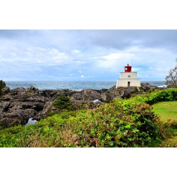 Lais Puzzle - Historischer Leuchtturm entlang des Wild Pacific Trail in Ucluelet, Vancouver Island, BC, Kanada - 2.000 Teile