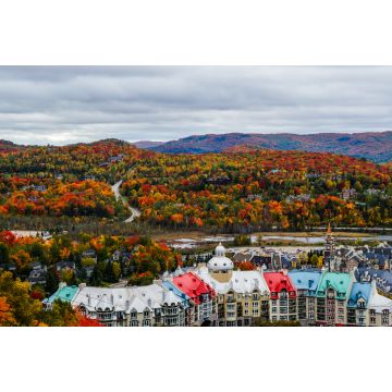Lais Puzzle - Wunderschöne Herbstfarben in der Umgebung des Ferienortes Mont Tremblant, Québec, Kanada - 2.000 Teile
