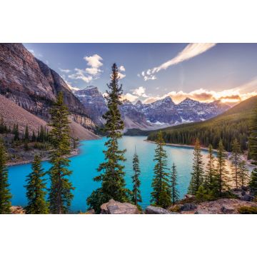 Lais Puzzle - Herbstsonnenuntergang am Lake Moraine im Banff-Nationalpark - 2.000 Teile