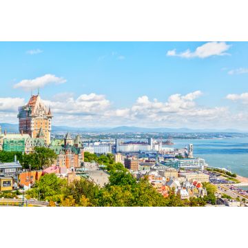 Lais Puzzle - Skyline der alten Stadt Quebec mit Frontenac und Sankt-Lorenz-Strom - 2.000 Teile