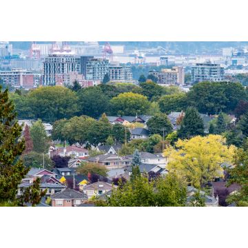 Lais Puzzle - Luftaufnahme von Wohn- und Geschäftsvierteln in Vancouver, Kanada im Herbst/Herbst - 2.000 Teile