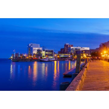 Lais Puzzle - Hafen und Stadtzentrum von Halifax bei Nacht - 2.000 Teile