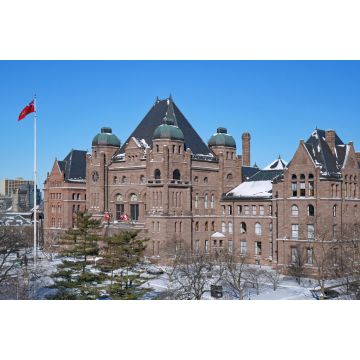 Lais Puzzle - Provincial Parliament Building der Regierung von Ontario im Winter - 2.000 Teile