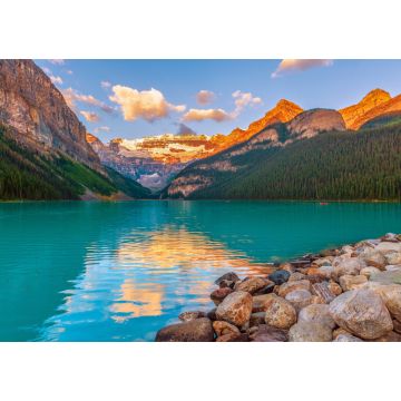Lais Puzzle - Lake Louise bei Sonnenuntergang. Banff National Park. Alberta. Kanada - 1.000 Teile