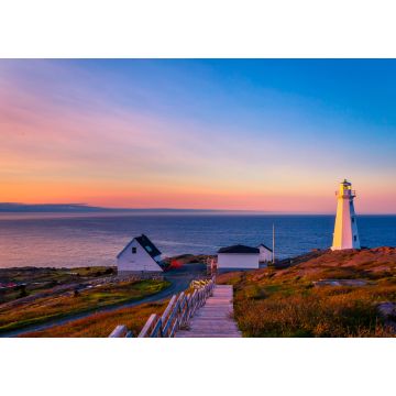 Lais Puzzle - Blick auf den Cape Spear-Leuchtturm in Neufundland, Kanada, bei Sonnenuntergang - 1.000 Teile