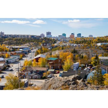 Lais Puzzle - Schöne Stadtansicht in Yellowknife, Nordwest-Territorien, Kanada - 2.000 Teile
