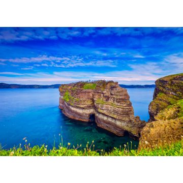 Lais Puzzle - Blick auf die Klippe und den Felsen am Bell Island Light House, Neufundland, Kanada - 1.000 Teile