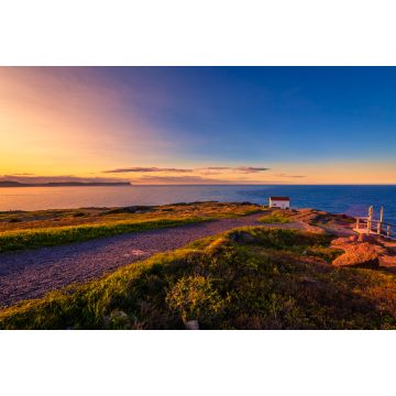 Lais Puzzle - Blick auf Cape Spear Lighthouse National Historic Site in Neufundland, Kanada, bei Sonnenuntergang - 2.000 Teile