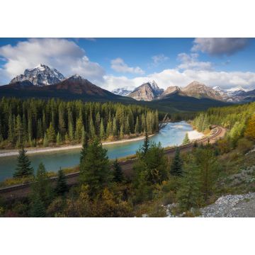Lais Puzzle - Rocky Mountains an einem Herbsttag Jasper National Park in den kanadischen Rockies. Alberta Kanada Landschaft im Jasper-Nationalpark - 1.000 Teile