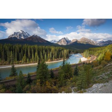 Lais Puzzle - Rocky Mountains an einem Herbsttag Jasper National Park in den kanadischen Rockies. Alberta Kanada Landschaft im Jasper-Nationalpark - 2.000 Teile