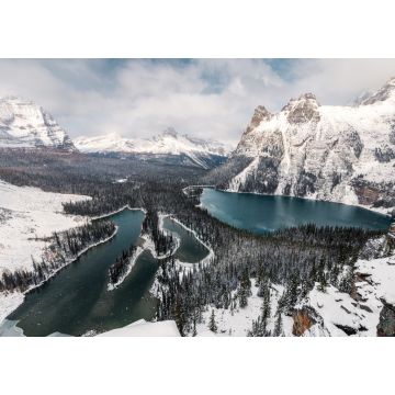Lais Puzzle - Landschaft des Opabin-Plateaus mit dem O'Hara-See im Yoho-Nationalpark bei schwerem Sturm - 1.000 Teile