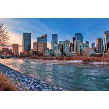 Lais Puzzle - Calgary Skyline am Flussufer - 2.000 Teile