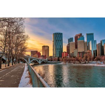 Lais Puzzle - Skyline von Calgary am Flussufer - 2.000 Teile
