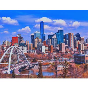 Lais Puzzle - Edmonton Downtown Stadtbild - 40, 100, 200, 500, 1.000 & 2.000 Teile