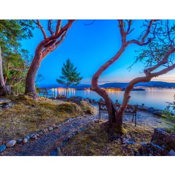 Lais Puzzle - Ruhiger Sonnenuntergang und Abendbeleuchtung der schönen Stadt Nanaimo am Pazifik in Vancouver, Kanada - 40, 100, 200, 500, 1.000 & 2.000 Teile