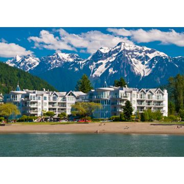 Lais Puzzle - Eigentumswohnung mit Seeblick und herrlichem Bergblick in Harrison Hot Springs, British Columbia, Kanada - 1.000 Teile