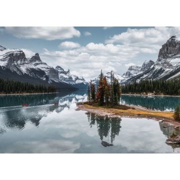 Lais Puzzle - Spirit Island mit den kanadischen Rockies am Maligne Lake im Jasper National Park - 1.000 Teile