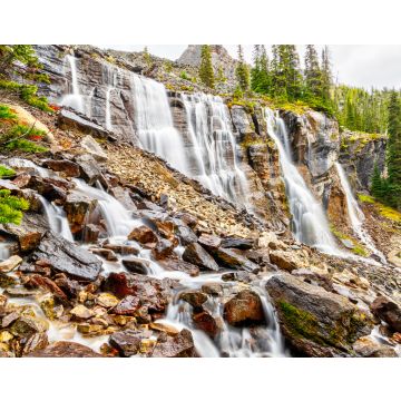 Lais Puzzle - Seven Veils Falls am Lake O'Hara in den kanadischen Rockies im Yoho National Park - 40, 100, 200, 500, 1.000 & 2.000 Teile