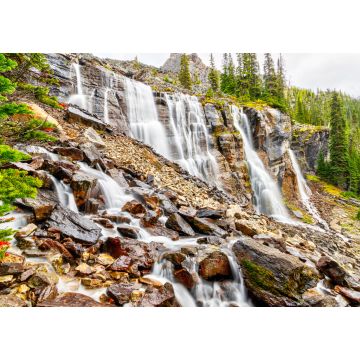 Lais Puzzle - Seven Veils Falls am Lake O'Hara in den kanadischen Rockies im Yoho National Park - 1.000 Teile