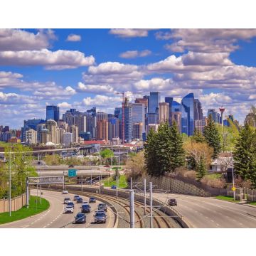 Lais Puzzle - Lebhafte Wolken über der Innenstadt von Calgary - 40, 100, 200, 500, 1.000 & 2.000 Teile