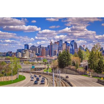 Lais Puzzle - Lebhafte Wolken über der Innenstadt von Calgary - 2.000 Teile