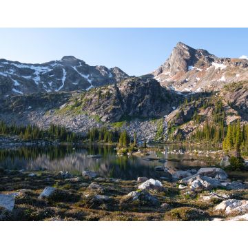 Lais Puzzle - Ruhige Spiegelung der Berge im See, Morgenlicht. Gwillim Lakes, Valhalla Provincial Park, BC, West Kootenays, Kanada - 40, 100, 200, 500, 1.000 & 2.000 Teile