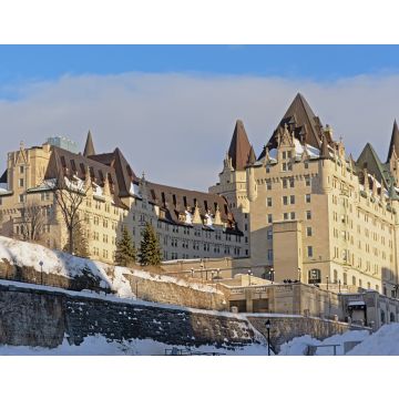 Lais Puzzle - Das Schloss Fairmont Château Laurier an einem Wintertag mit Schnee in Ottawa, der Hauptstadt Kanadas - 40, 100, 200, 500, 1.000 & 2.000 Teile