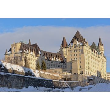 Lais Puzzle - Das Schloss Fairmont Château Laurier an einem Wintertag mit Schnee in Ottawa, der Hauptstadt Kanadas - 2.000 Teile